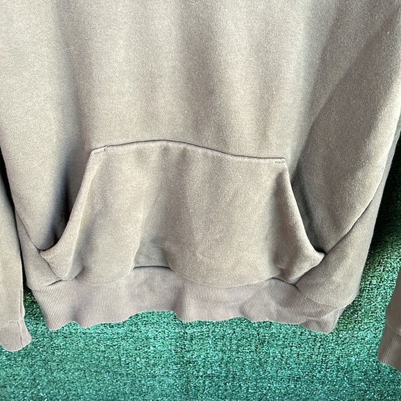 Olive Green Puma Hoodie - Picture 3 of 8